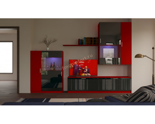 Стенка 3D Глянец 24
