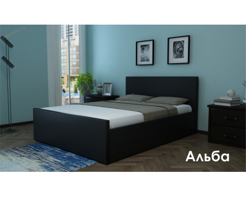 Кровать Альба (в обивке)