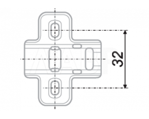 Петля Boyard H302A02/2410 c доводчиком Петля Boyard H302A02/2410 c доводчиком