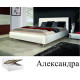 Кровать Александра - с мягким изголовьем