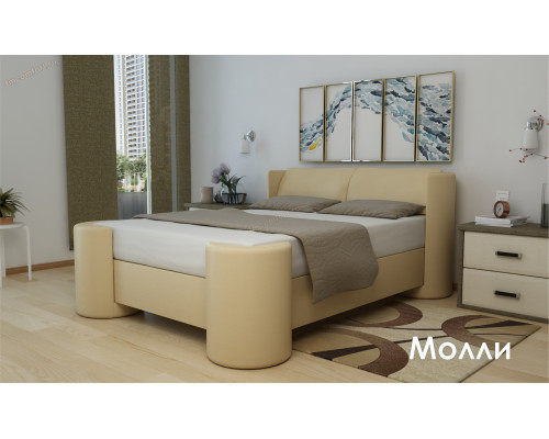 Кровать Молли (в обивке)