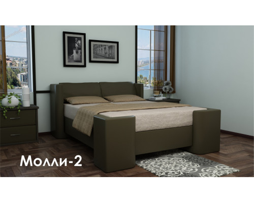 Кровать Молли-2 (в обивке)