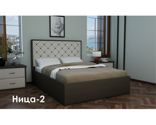 Кровать Ница-2 (в обивке)