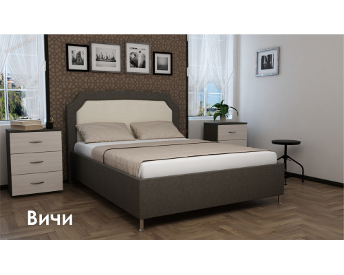 Кровать Вичи (в обивке)
